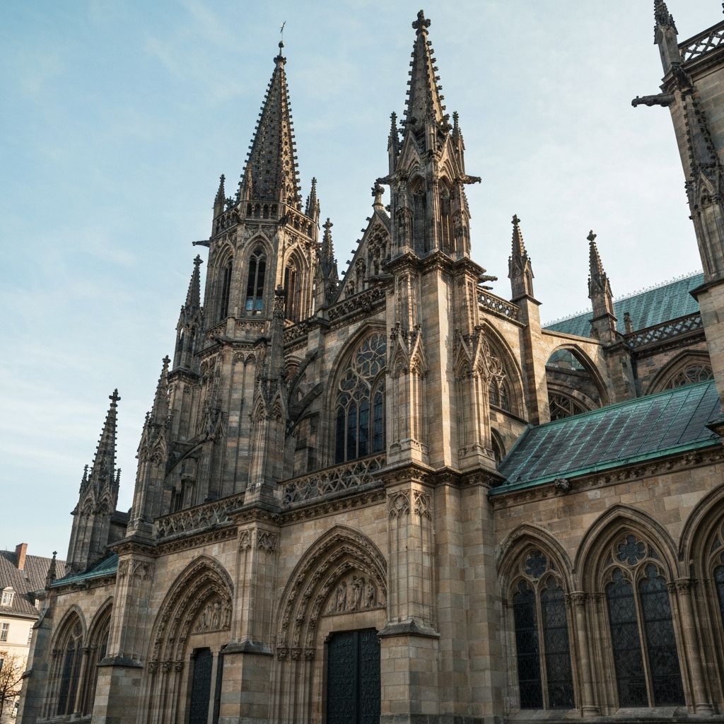 Gothic architectural photography of Netley Abbey stonework