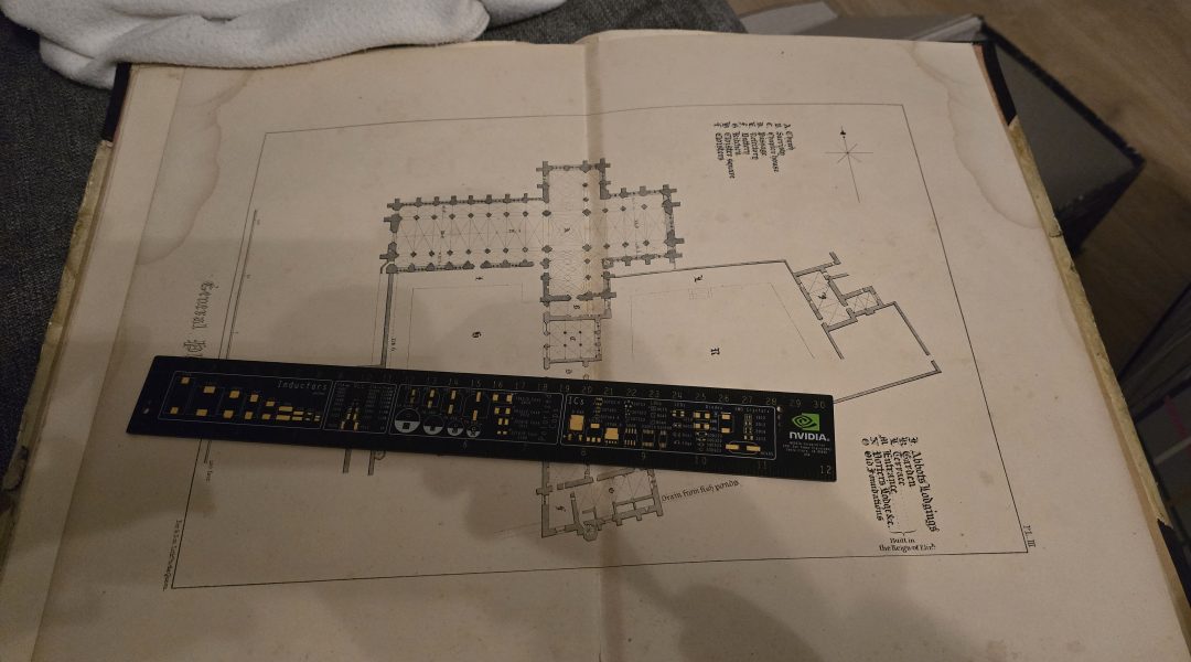 Measuring Netley Abbey