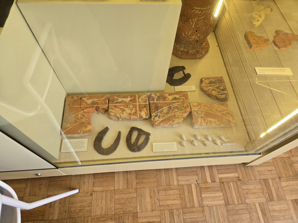 Basing House Encaustic Tiles